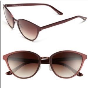 Oliver People’s cat eye Analiesse sunglasses.